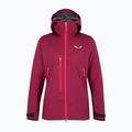 Salewa дамско дъждобранно яке Sella Responsive maroon 00-0000027879 7