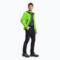 Salewa мъжки Agner Hybrid PL/DST FZ Hoody поларен суитшърт зелен 00-0000027371 2