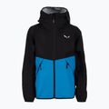 Детско дъждобранно яке Salewa Aqua PTX черно-синьо 00-0000028120