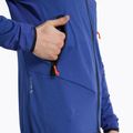 Мъжки суитшърт Salewa Agner Hybrid PL/DST FZ Hoody от полар, син 00-0000027371 4