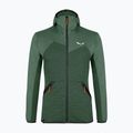 Мъжки суитшърт Salewa Puez Melange PL FZ Hoody от полар зелен 00-0000027386