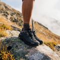 Мъжки чорапи за трекинг Salewa MTN TRN Sal. AM QRT сиво-кафяв 00-0000069028 10