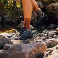 Мъжки чорапи за трекинг Salewa MTN TRN Sal. AM Crew сиво-кафяв 00-0000069029 10