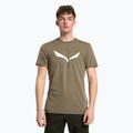 Мъжка риза за трекинг Salewa Solidlogo Dry каки 00-0000027018