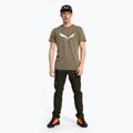 Мъжка риза за трекинг Salewa Solidlogo Dry каки 00-0000027018 2