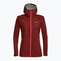 Salewa дамско дъждобранно яке Puez Aqua 3 PTX burgundy 00-0000024546 3