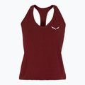 Salewa дамска тениска за катерене Lavaredo Hemp Crop Tank червена 00-0000028369 5