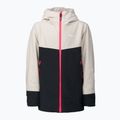 Детско ски яке Salewa Sella PTX/TWR овесена/черна/флуо корал 3