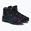 Мъжки ботуши за трекинг Salewa Alp Trainer 2 Mid GTX dark denim/fluo orange 4