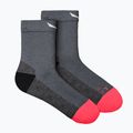 Дамски чорапи за трекинг Salewa MTN TRN AM QRT сив 00-0000069031 4