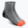 Дамски чорапи за трекинг Salewa MTN TRN AM QRT сив 00-0000069031