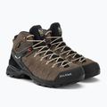 Дамски ботуши за трекинг Salewa Alp Mate Mid WP beige 00-0000061385 4