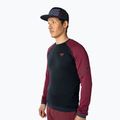 Мъжка блуза с дълъг ръкав за трекинг DYNAFIT Speed Polartec burgundy 4