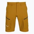 Мъжки къси панталони за трекинг Salewa Puez DST Cargo golden brown