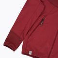Детски суитшърт за трекинг Salewa Agner Melange PL FZ Hoody syrah 4