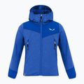 Детски суитшърт за трекинг Salewa Agner Melange PL FZ Hoody electric