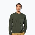 Мъжки суичър Salewa Fanes Dry Pullover тъмно маслинен