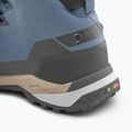 Мъжки туристически обувки Salewa Puez Knit Mid Ptx java blue / black 8