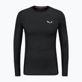 Мъжка термоакивна блуза с дълъг ръкав Salewa Cristallo Warm Amr black out