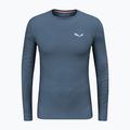 Мъжка термоакивна блуза с дълъг ръкав Salewa Cristallo Warm AMR dark denim