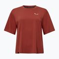 Дамска тениска Salewa Eagle Sunset Loose etruscan red 5