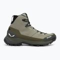 Salewa мъжки ботуши за трекинг Puez Leather Mid Ptx shadow / dark olive 2