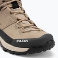 Salewa дамски ботуши за трекинг Puez Leather Mid Ptx quicksand / onyx 7