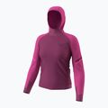 Дамски суитшърт за бягане DYNAFIT Alpine Hooded magenta/6a70 4