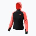 Дамски суичър за бягане DYNAFIT Alpine Hooded ultra coral/0910 6