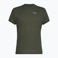 Мъжка тениска Salewa Puez Melange Dry faded green melange