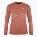 Детски термо лонгслив Salewa Zebru Med Warm AMR Etruscan Red