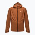 Мъжко яке против вятър Salewa Pedroc Wind Hood bombay brown 8