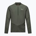 Мъжка блуза с дълъг ръкав Salewa Pedroc Dry Wind Half Zip Tee faded green 6