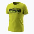 Мъжка тениска за трекинг DYNAFIT Transalper Graphic golden lime/5a30 4