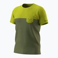 Мъжка тениска за трекинг DYNAFIT Transalper Pocket golden lime/5a40 3