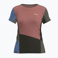Дамска тениска за трекинг Salewa Puez Sporty Dry desert pink/multi