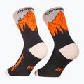 Скиорски чорапи DYNAFIT Traverse Crew black out ultra orange/4220