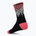 Чорапи DYNAFIT Traverse Crew black out ultra coral/6a10 2
