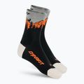 Скиорски чорапи DYNAFIT Traverse Mid black out ultra orange/4220