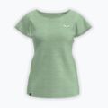 Дамска тениска за трекинг Salewa Puez Melange Dry pastel green melange