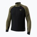 Мъжки суитшърт за бягане Dynafit Alpine LS 1/2 Zip Tee military green/0910 7