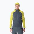 Мъжки ски-туринг суитшърт DYNAFIT Radical Polartec с качулка golden lime/0720