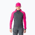 Дамски ски-туринг суитшърт DYNAFIT Radical Polartec с качулка flamingo/0720