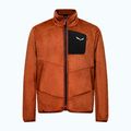 Мъжки суитшърт за трекинг Salewa Puez Warm Full Zip bombay brown