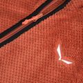Дамски суитшърт за трекинг Salewa Puez Warm Full Zip etruscan red 3