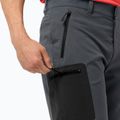 Мъжки къси панталони за трекинг Jack Wolfskin Active Track сив 1503791_6116 4