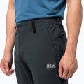 Мъжки софтшел панталони Jack Wolfskin Activate Light dark grey 1503772_6350 3