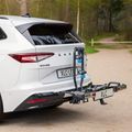 XLC Azura Xtra LED 2Bikes багажник за теглич сребристо/черно 16