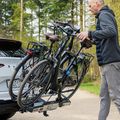 XLC Azura Xtra LED 2Bikes багажник за теглич сребристо/черно 17