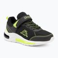 Детски обувки Kappa Larus black/lime